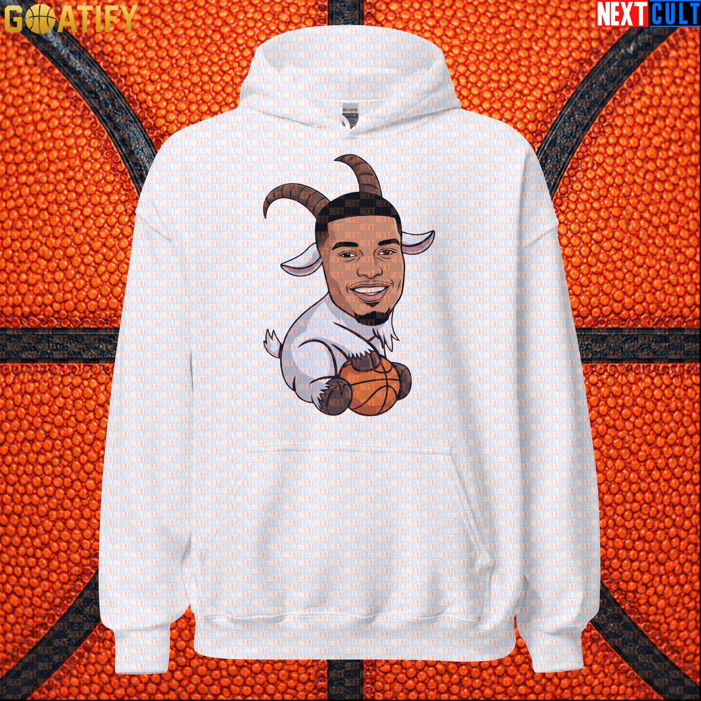 Basketball Hoodie Victor Wembanyama GOAT Cartoon for Spurs Fans, NBA Game Day Sports Pullover |  | ["Basketball", "France", "NBA", "San Antonio Spurs", "Victor Wembanyama", "Wemby"]