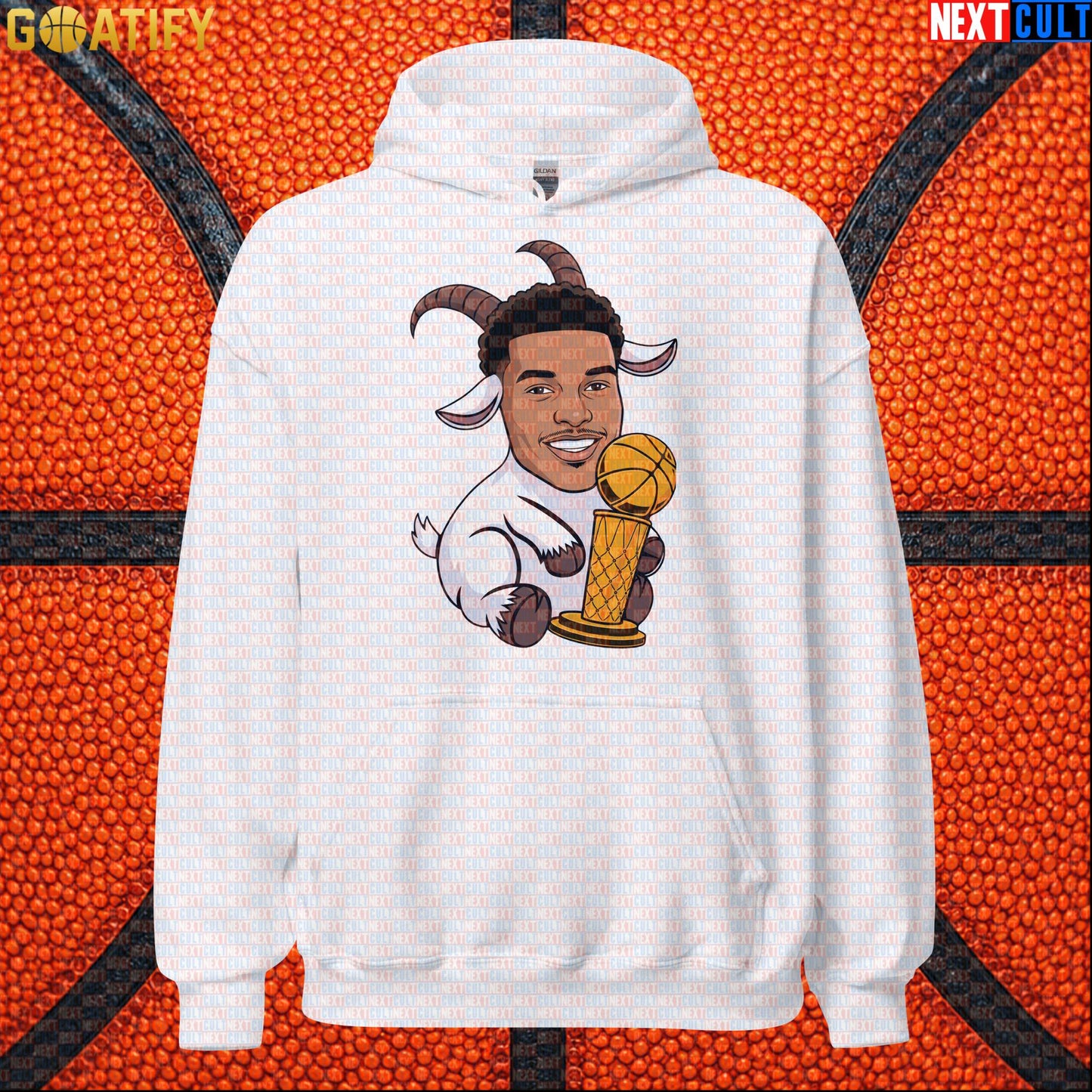 Basketball Hoodie Victor Wembanyama GOAT Championship Cartoon for Spurs Fans & NBA Game Day |  | ["Basketball", "France", "NBA", "San Antonio Spurs", "Victor Wembanyama", "Wemby"]