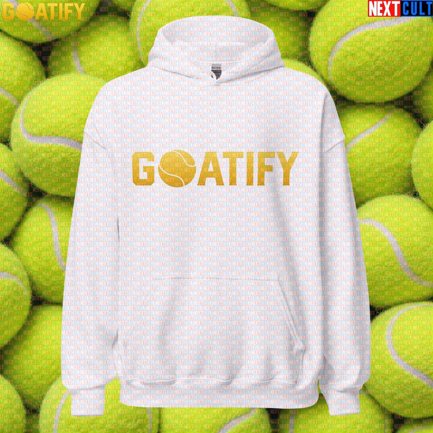 Tennis GOAT Hoodie Golden Ball Pullover for Tennis & Padel Fans, Players & Gifts | GOATIFY | Hoodies | ["NCB", "Padel", "Tennis"]
