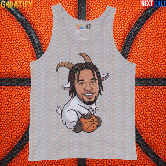 Jalen Brunson Tank Top – GOAT Muscle Shirt for Knicks Fans, Gym and Pickup Basketball |  | ["Basketball", "Jalen Brunson", "NBA", "New York Knicks"]