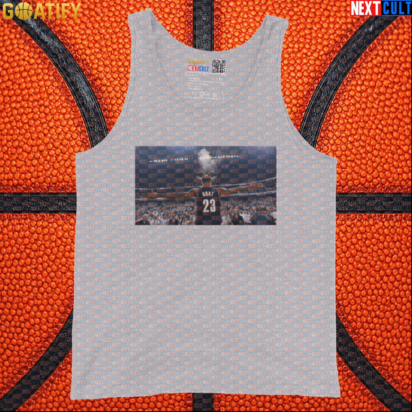 LeBron James Tank Top – Chalk Toss Muscle Shirt for Basketball Training and Cavs Fans |  | ["Basketball", "Cleveland Cavaliers", "LeBron James", "NBA"]