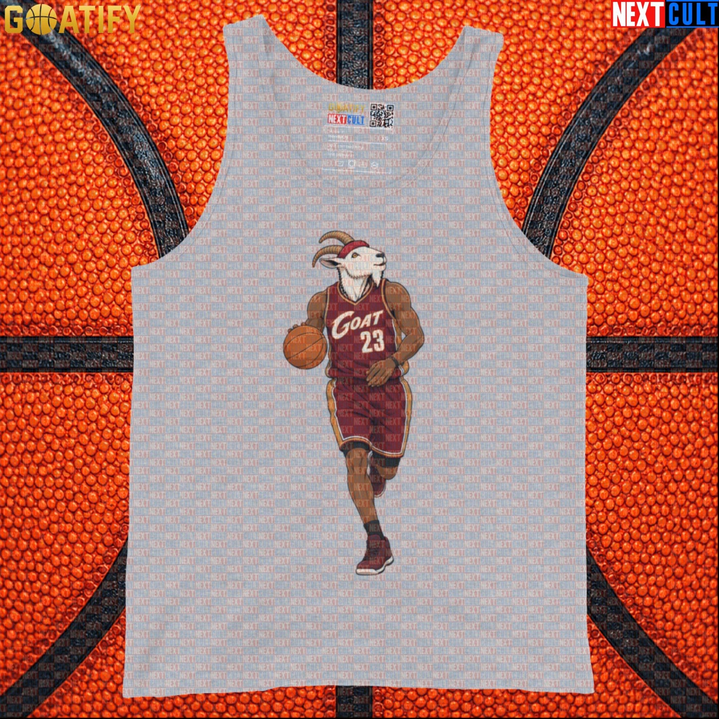 LeBron James Tank Top – GOAT Muscle Shirt Gift for Basketball Training and Cavs Fans |  | ["Basketball", "Cleveland Cavaliers", "LeBron James", "NBA"]