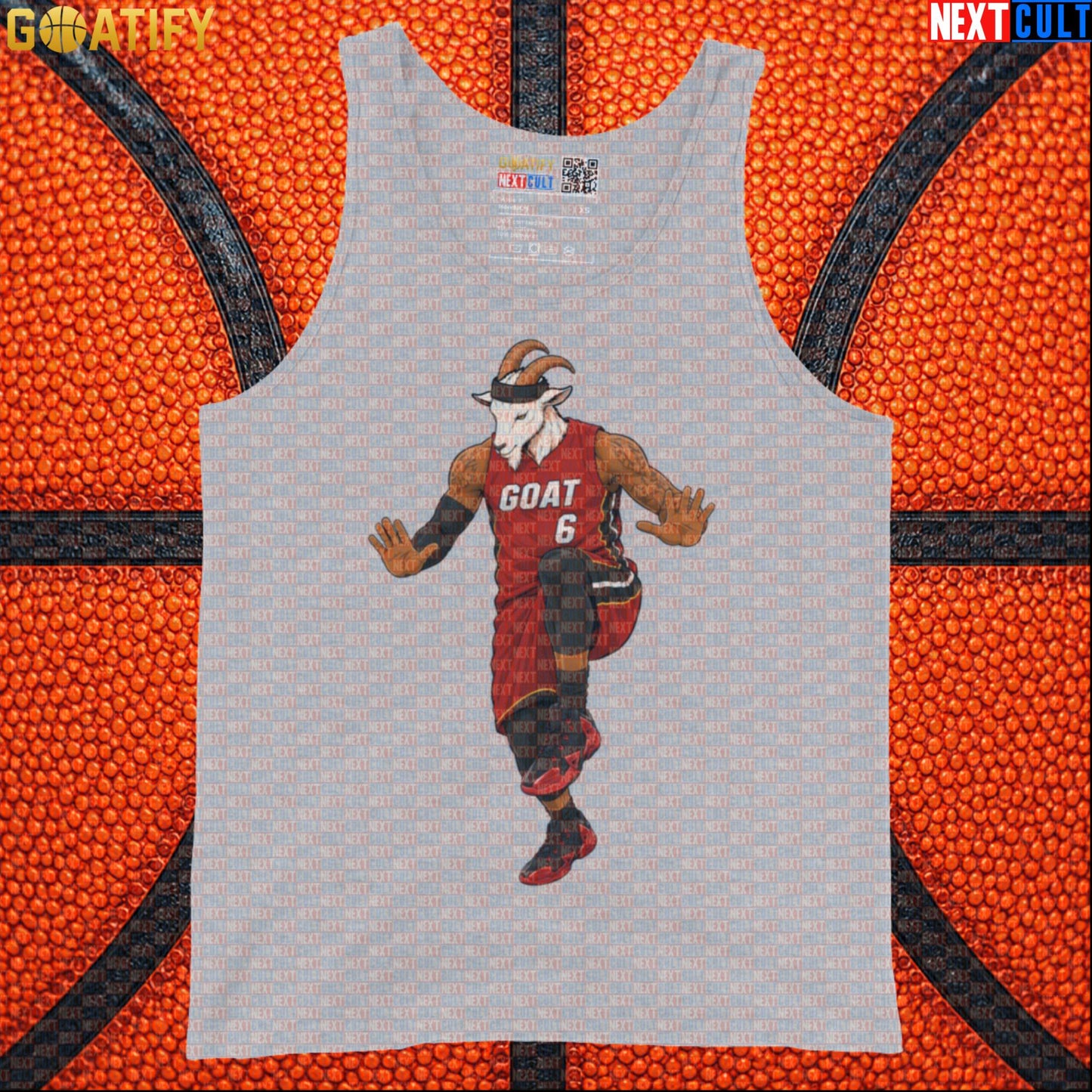 LeBron James Tank Top – Miami Heat GOAT Muscle Shirt for Basketball Training and Gym |  | ["Basketball", "LeBron James", "Miami Heat", "NBA"]