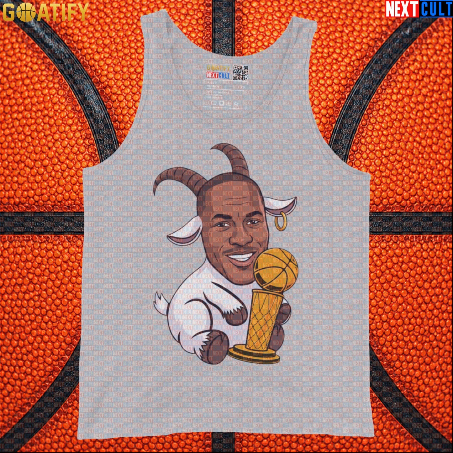 Michael Jordan Tank Top – GOAT 6 Rings Chicago Bulls Basketball Vest for NBA Fans |  | ["Basketball", "Chicago Bulls", "Michael Jordan", "NBA"]