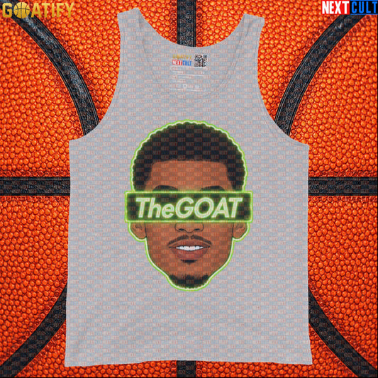 Basketball Tank Top Victor Wembanyama Sci-Fi Alien GOAT Graphic for Spurs Fans and Gym |  | ["Basketball", "France", "NBA", "San Antonio Spurs", "Victor Wembanyama"]