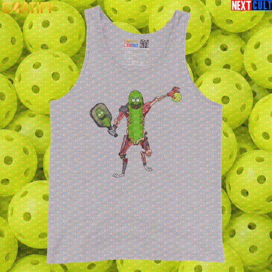 Pickleball Tank Top Pickle Rick Mutant Court Warrior for Players, Gym & Sports Fans | Tank Tops | ["NCB", "Pickleball"]