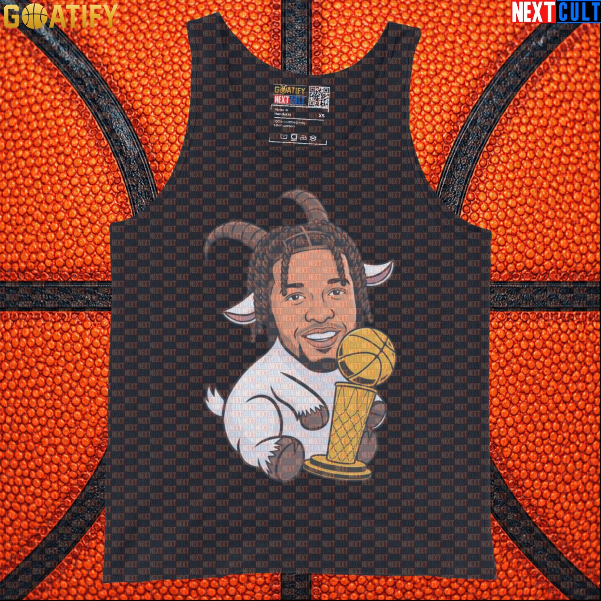 Jalen Brunson Tank Top – Finals MVP GOAT Muscle Shirt for Knicks Basketball Fans Black Next Cult Brand