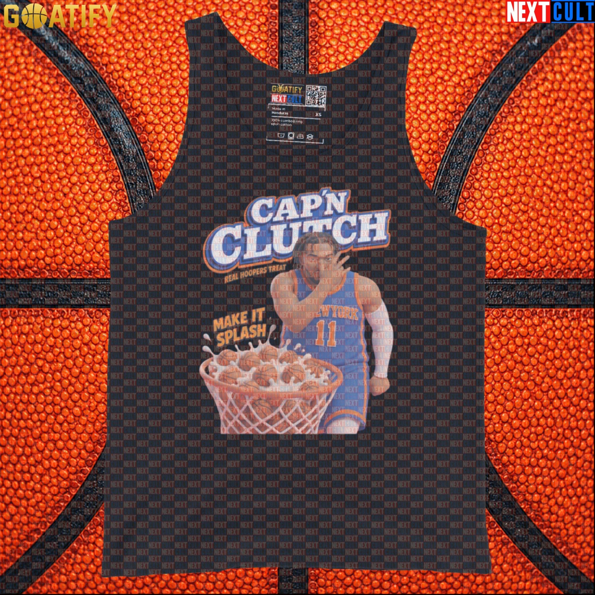Jalen Brunson Tank Top – Real Hoppers Treat Muscle Shirt for Knicks Fans |  | ["Basketball", "Jalen Brunson", "NBA", "New York Knicks"]