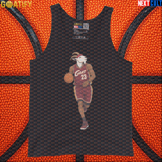 LeBron James Tank Top – GOAT Muscle Shirt Gift for Basketball Training and Cavs Fans |  | ["Basketball", "Cleveland Cavaliers", "LeBron James", "NBA"]