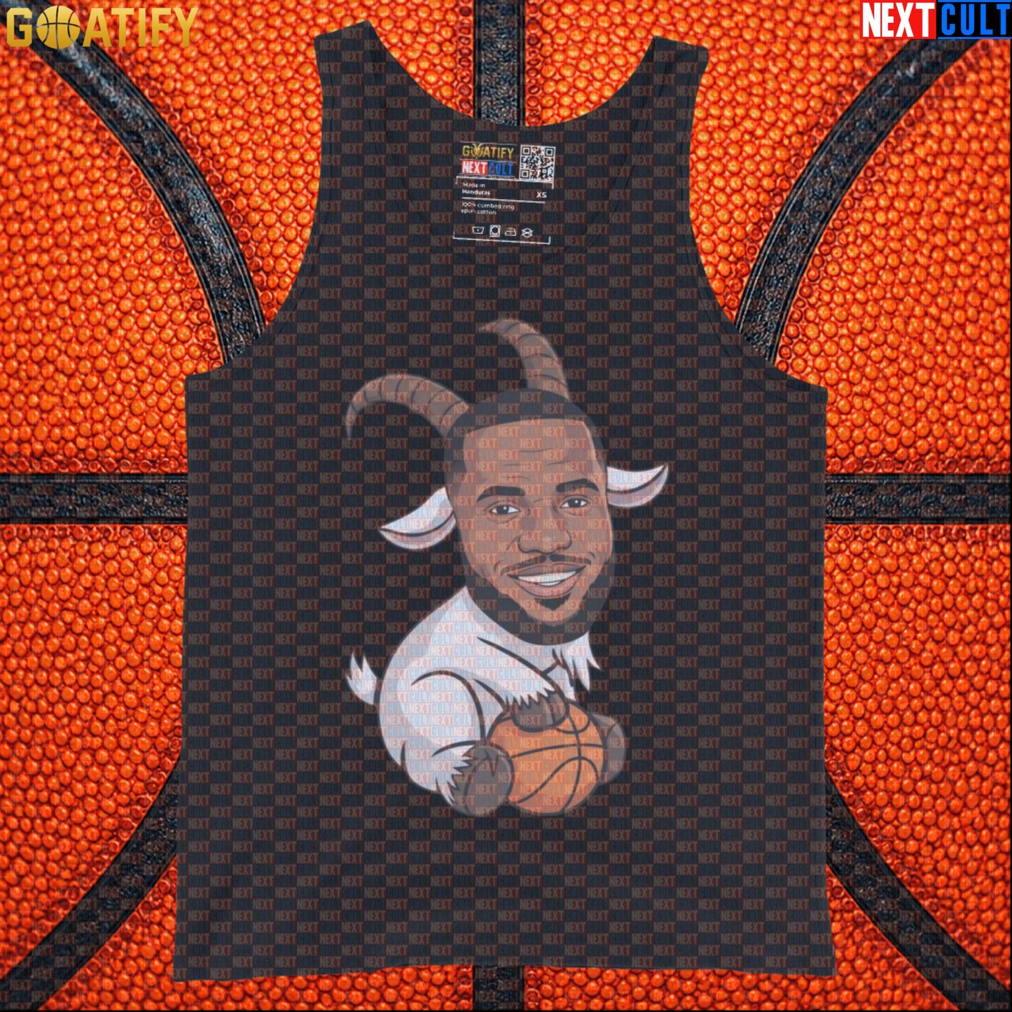 LeBron James Tank Top – LeGOAT Basketball Muscle Shirt for Gym, Court and NBA Fans |  | ["Basketball", "Cleveland Cavaliers", "LeBron James", "Los Angeles Lakers", "Miami Heat", "NBA"]