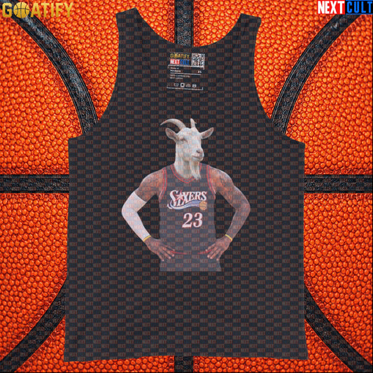 LeBron James Tank Top – Philly GOAT Muscle Shirt for 76ers Basketball Fans & Gym |  | ["Basketball", "LeBron James", "NBA", "Philadelphia 76ers"]