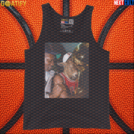 Michael Jordan Tank Top – Bulls G.O.A.T. Basketball Muscle Shirt for NBA Fans & Gym Wear |  | ["Basketball", "Chicago Bulls", "Michael Jordan", "NBA"]