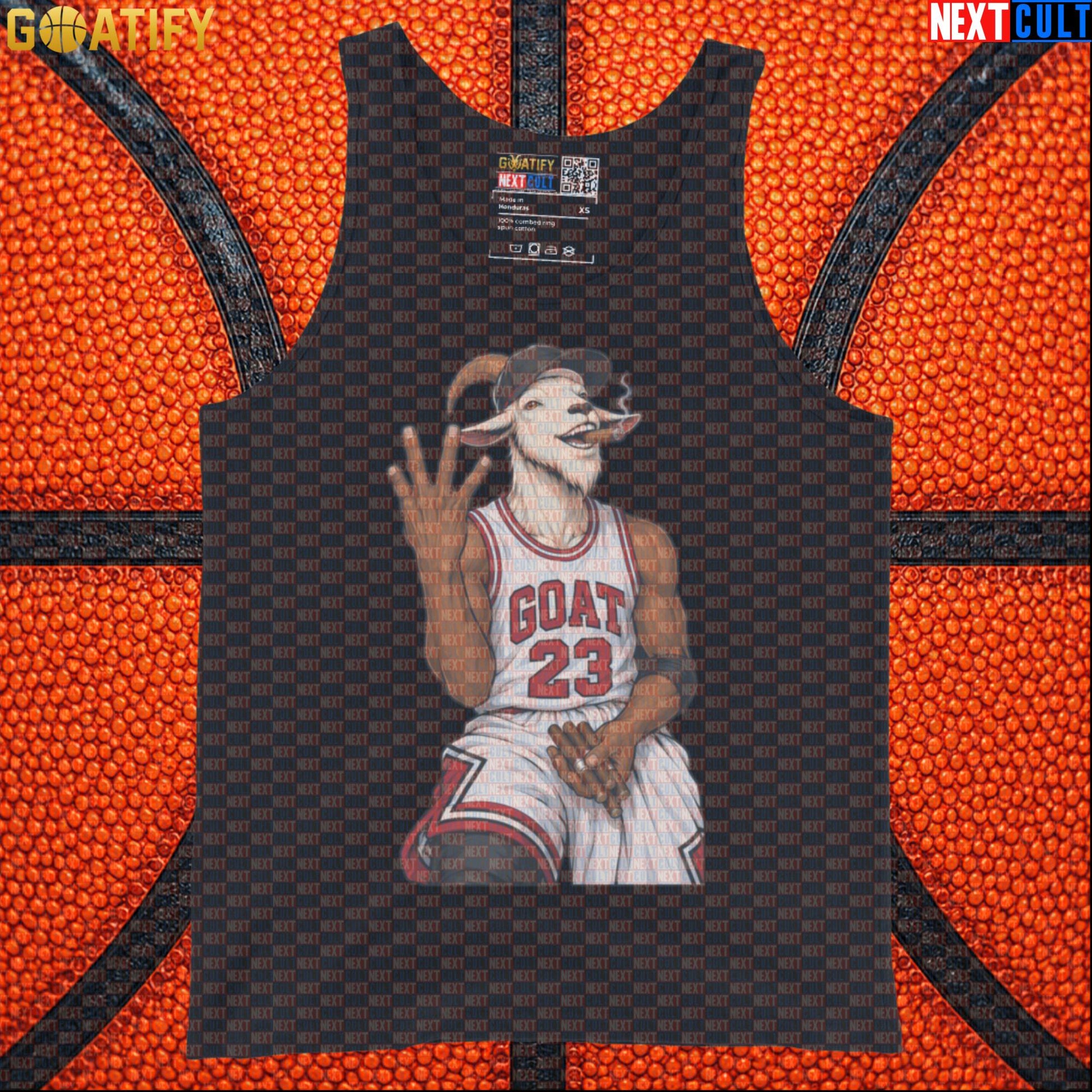 Michael Jordan Tank Top – GOAT Cigar Celebration Vest for Chicago Bulls Basketball Fans |  | ["Basketball", "Chicago Bulls", "Michael Jordan", "NBA"]