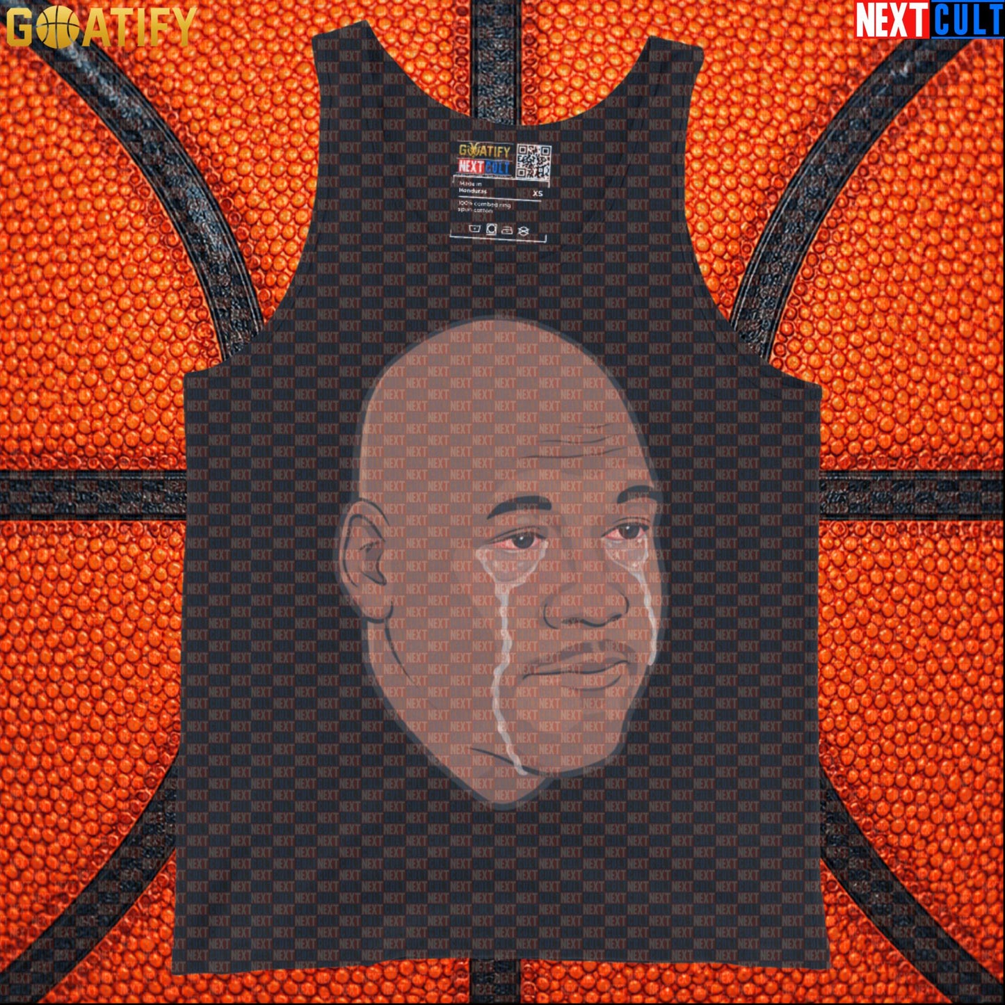 Michael Jordan Tank Top Crying Jordan Meme Muscle Shirt for Chicago Bulls NBA Fans |  | ["Basketball", "Chicago Bulls", "Michael Jordan", "NBA"]