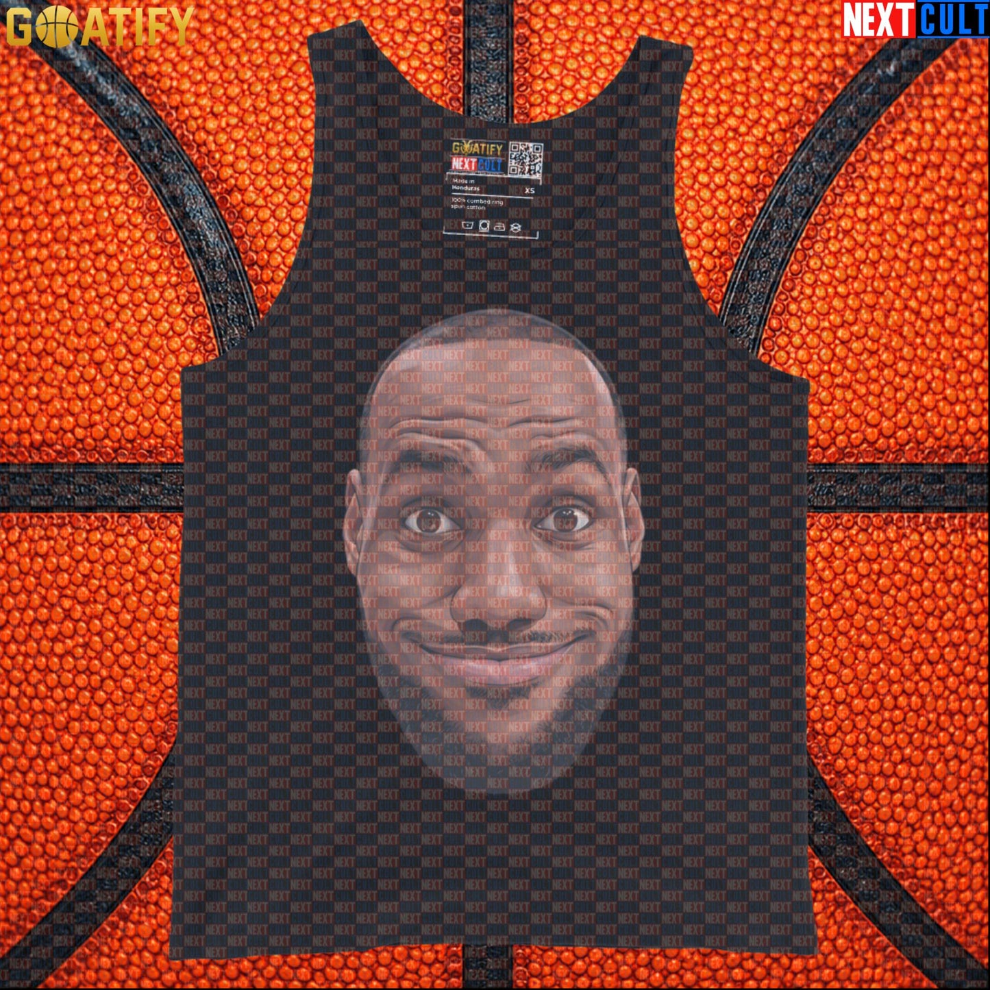 LeBron Photobomb Meme Tank Top – Funny NBA Basketball Muscle Shirt Gift for Sports Fans |  | ["Basketball", "LeBron James", "NBA"]