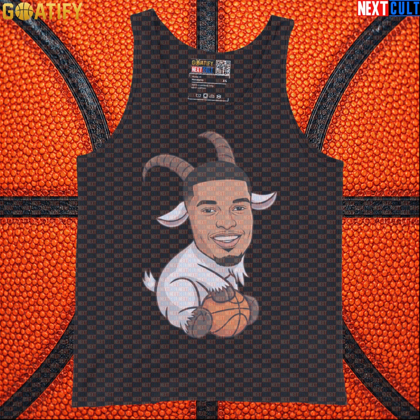 Basketball Tank Top Victor Wembanyama GOAT Cartoon for Spurs Fans, NBA Gym & Sports Gift Vest |  | ["Basketball", "France", "NBA", "San Antonio Spurs", "Victor Wembanyama", "Wemby"]