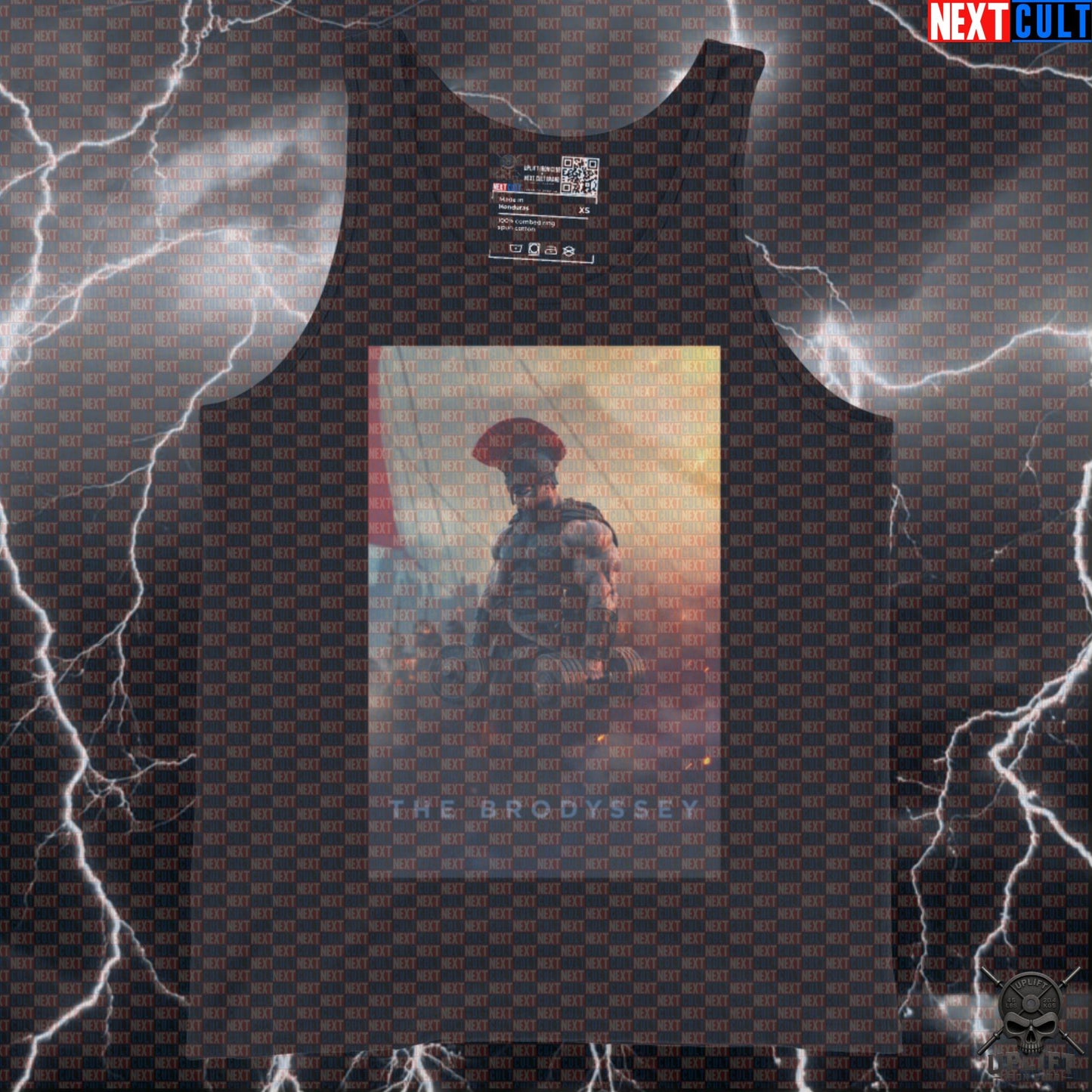 Tank Top The Brodyssey Greek Mythology Gym Parody for Lifters and Ancient Greece Fans | Tank Tops | ["Ancient Greece", "Bodybuilding", "Films", "Fitness", "Gym", "Hardcore", "Matt Damon", "NCB", "Stoicism", "The Odyssey", "Workout"]