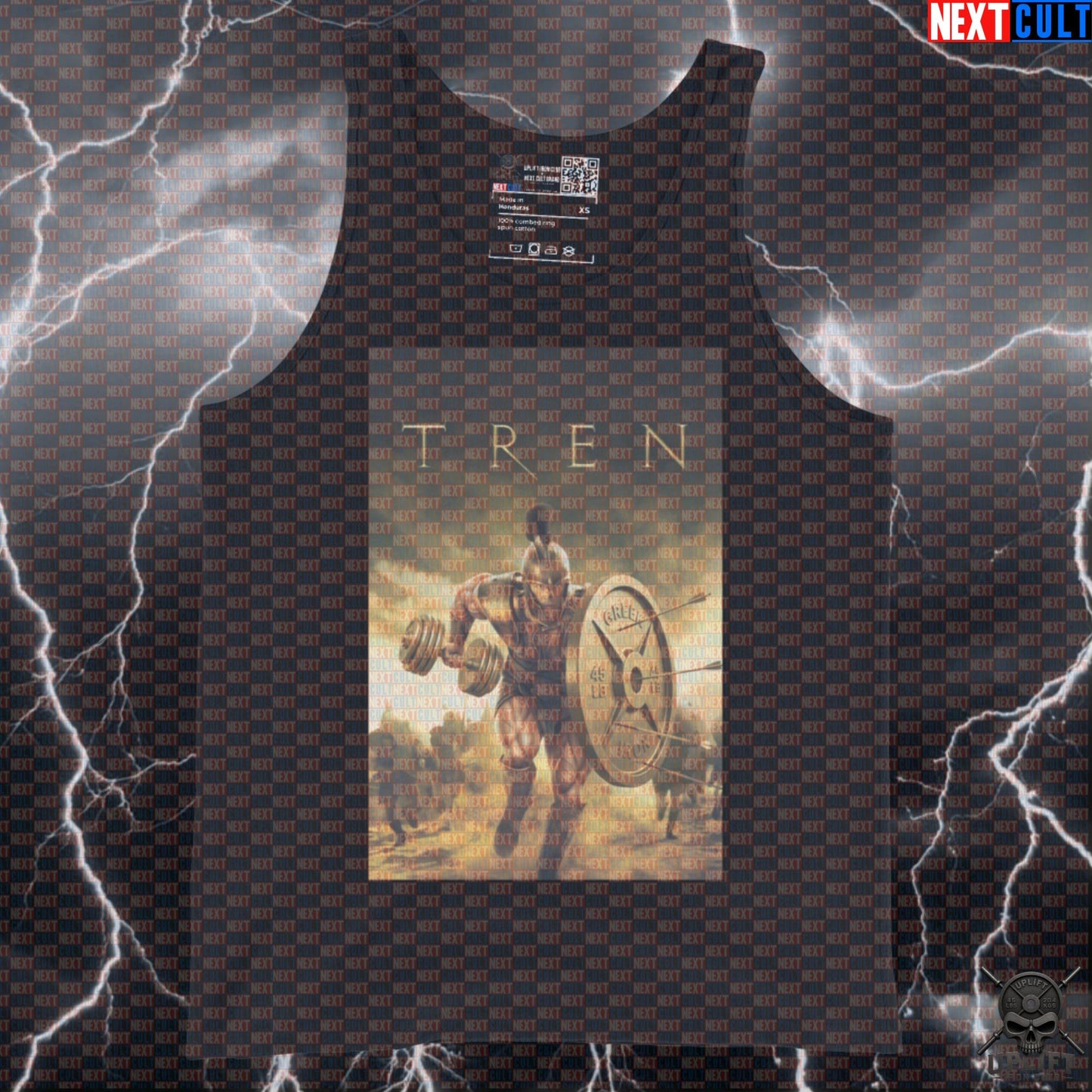 Tank Top Tren Troy Parody Muscle Shirt for Lifters Achilles Greek Mythology Gym Meme | Tank Tops | ["Ancient Greece", "Bodybuilding", "Brad Pitt", "Films", "Fitness", "Gym", "NCB", "Not Natty", "Steroids", "Troy", "Workout"]