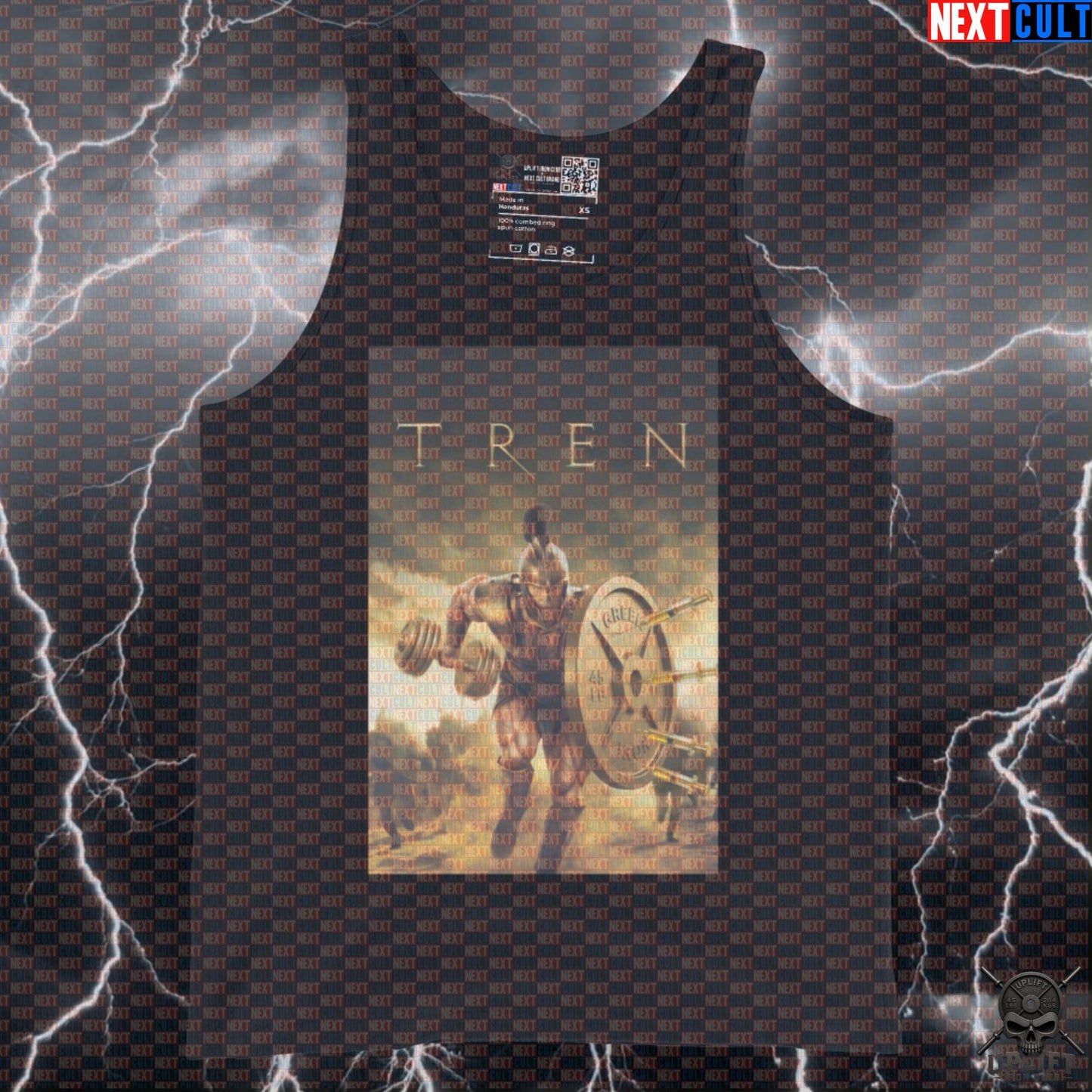 Tank Top Tren Troy Parody Muscle Shirt for Lifters Achilles Greek Mythology Gym Meme | Tank Tops | ["Ancient Greece", "Bodybuilding", "Brad Pitt", "Films", "Fitness", "Gym", "NCB", "Not Natty", "Steroids", "Troy", "Workout"]