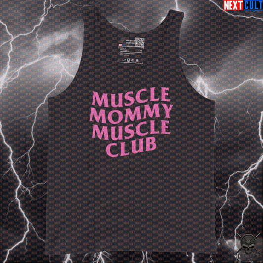 Muscle Mommy Muscle Club Tank Top for Gym Girls, Lifting, Fitness & Arm Day Tank Tops Next Cult Brand