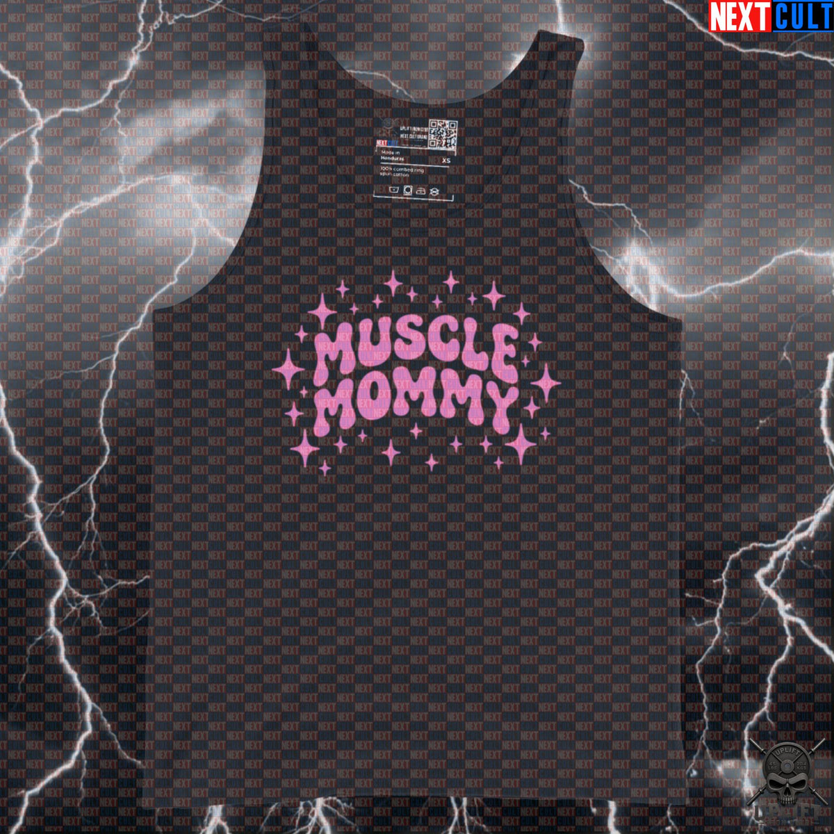 Muscle Mommy Tank Top Pink Gym Girl Muscle Shirt for Women, Lifting & Workout Gift | Tank Tops | ["Bodybuilding", "Fitness", "Gym", "Gym Girl", "Muscle Mommy", "NCB", "Workout"]