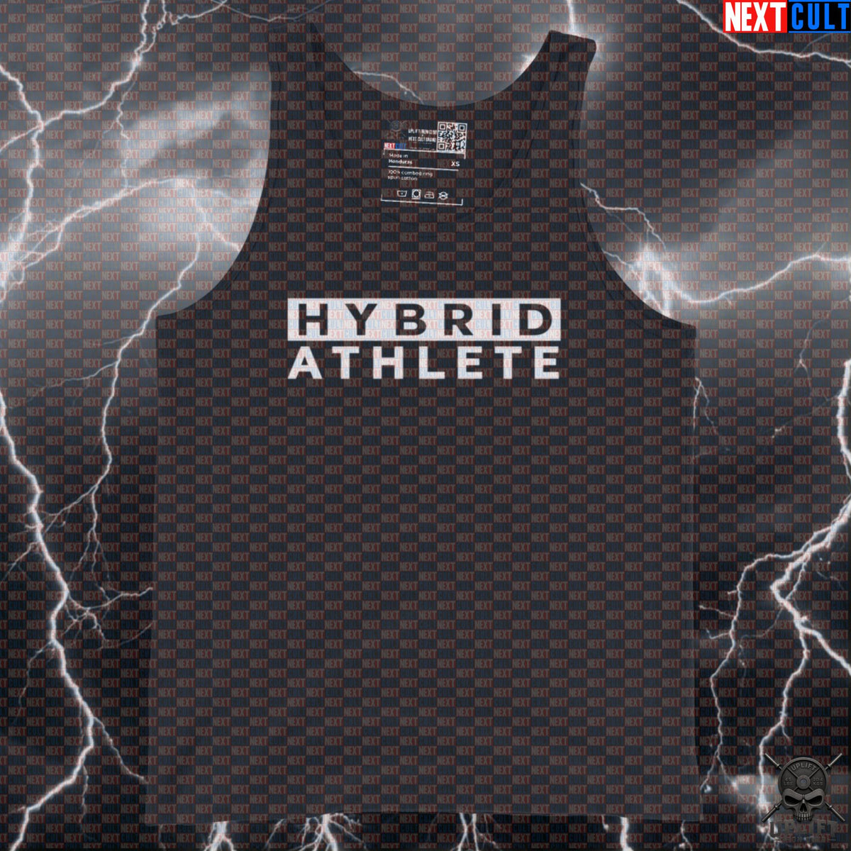 Hybrid Athlete Tank Top – Strength & Endurance Muscle Shirt for Runners & Lifters | Tank Tops | ["CrossFit", "Fitness", "Gym", "Hybrid Athlete", "HYROX", "NCB", "Workout"]