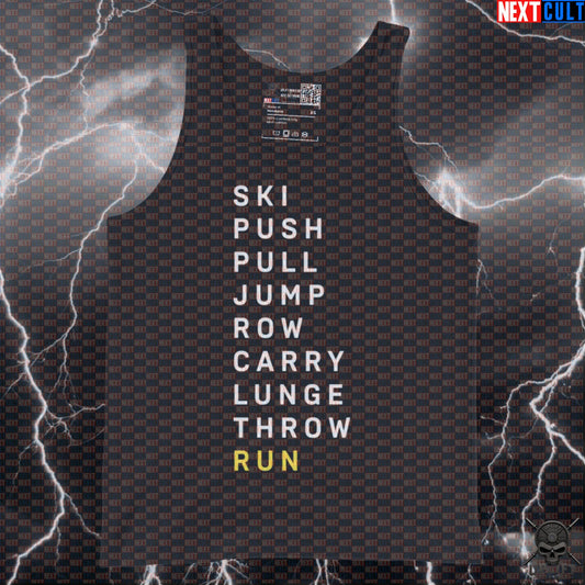 Hybrid Athlete Tank Top – HYROX Workout Muscle Shirt for Strength & Endurance Athletes Tank Tops Next Cult Brand