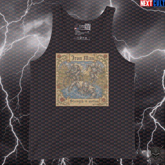 Hybrid Athlete Tank Top – Iron Man Medieval Triathlon Muscle Shirt for Endurance Racers Tank Tops Next Cult Brand
