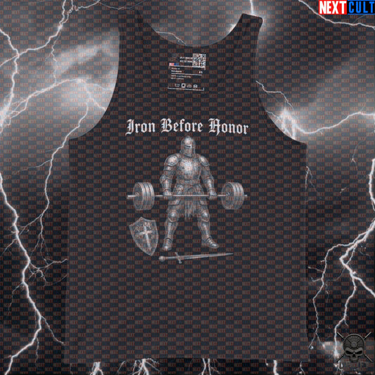 Gym Tank Top Iron Before Honor Medieval Knight Muscle Shirt for Heavy Lifters Tank Tops Next Cult Brand
