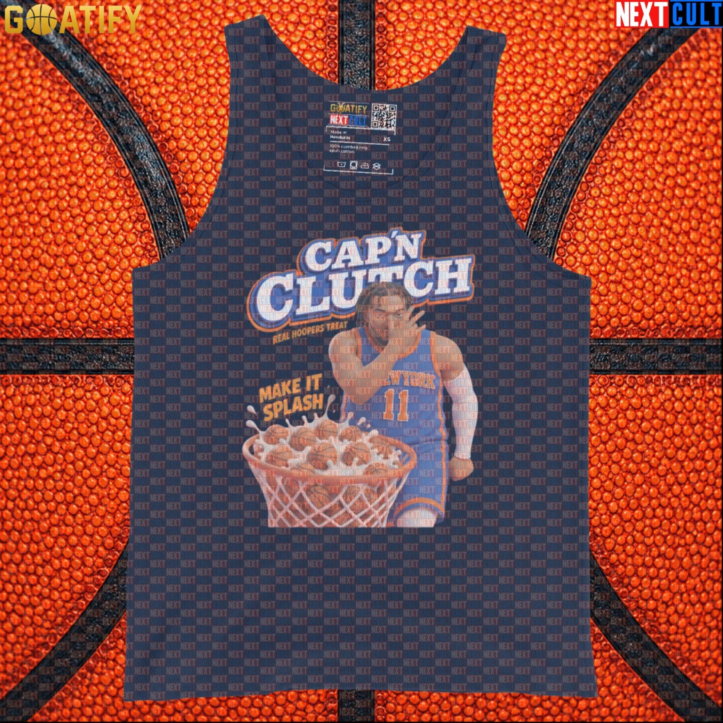 Jalen Brunson Tank Top – Real Hoppers Treat Muscle Shirt for Knicks Fans |  | ["Basketball", "Jalen Brunson", "NBA", "New York Knicks"]
