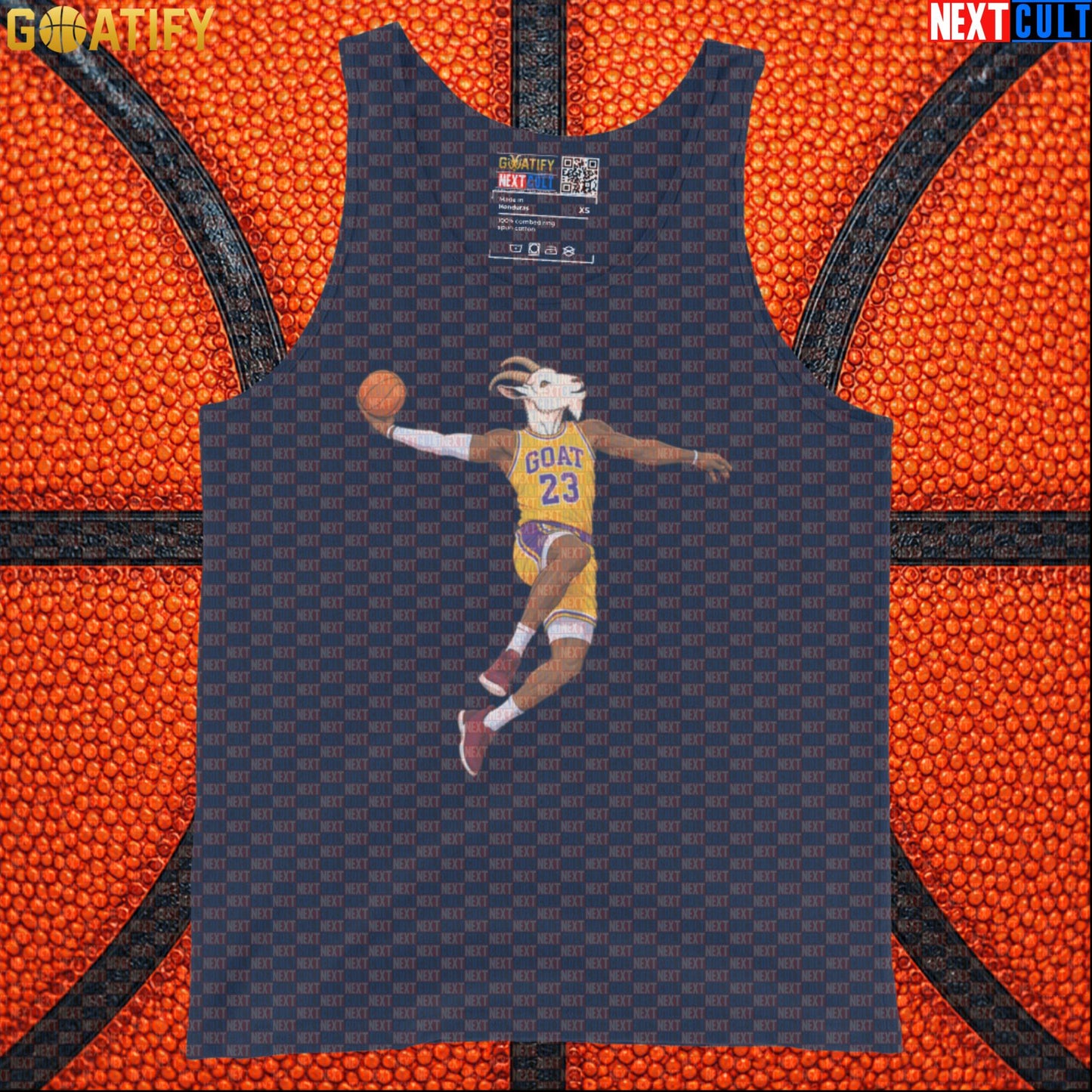 LeBron James Tank Top – GOAT Dunk Muscle Shirt for Lakers Basketball Training and Gym |  | ["Basketball", "LeBron James", "Los Angeles Lakers", "NBA"]