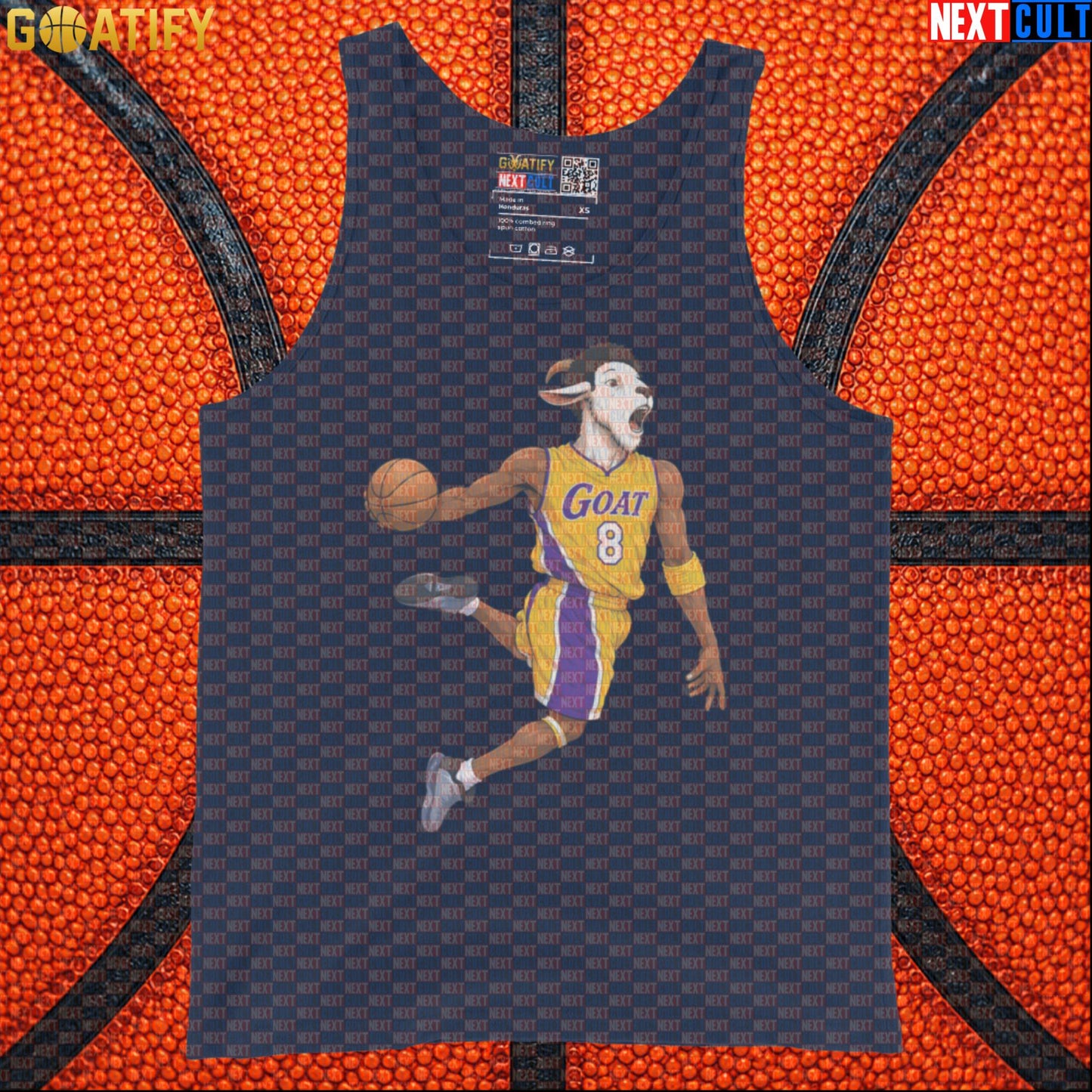 Kobe Bryant Tank Top – Young Kobe No. 8 Dunk GOAT Muscle Shirt for Basketball Training |  | ["Basketball", "Kobe Bryant", "Los Angeles Lakers", "NBA"]