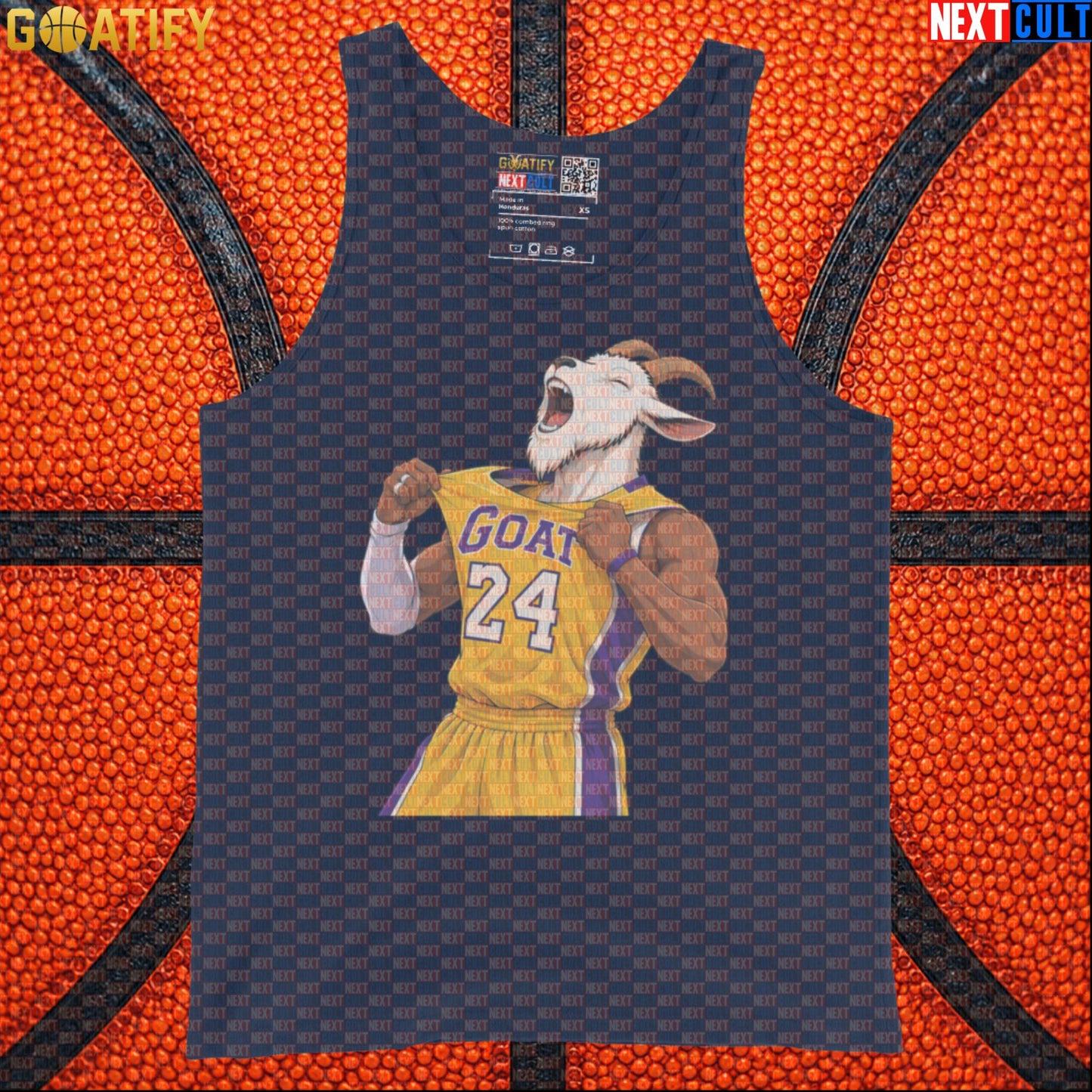 Kobe Bryant Tank Top – No. 24 GOAT Celebration Muscle Shirt for Basketball Training |  | ["Basketball", "Kobe Bryant", "Los Angeles Lakers", "NBA"]