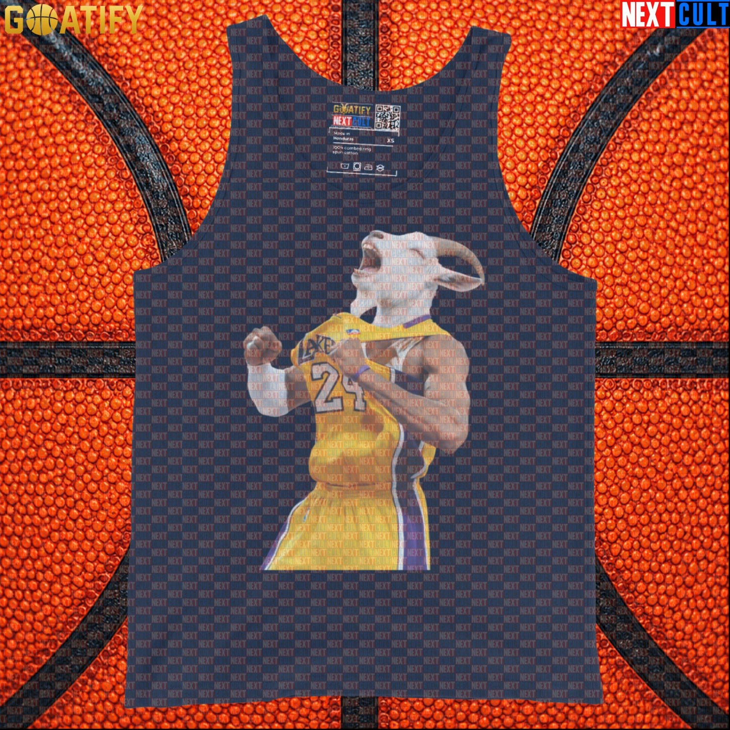 Kobe Bryant Tank Top – GOAT Celebration Muscle Shirt for Los Angeles Lakers Basketball Fans |  | ["Basketball", "Kobe Bryant", "Los Angeles Lakers", "NBA"]