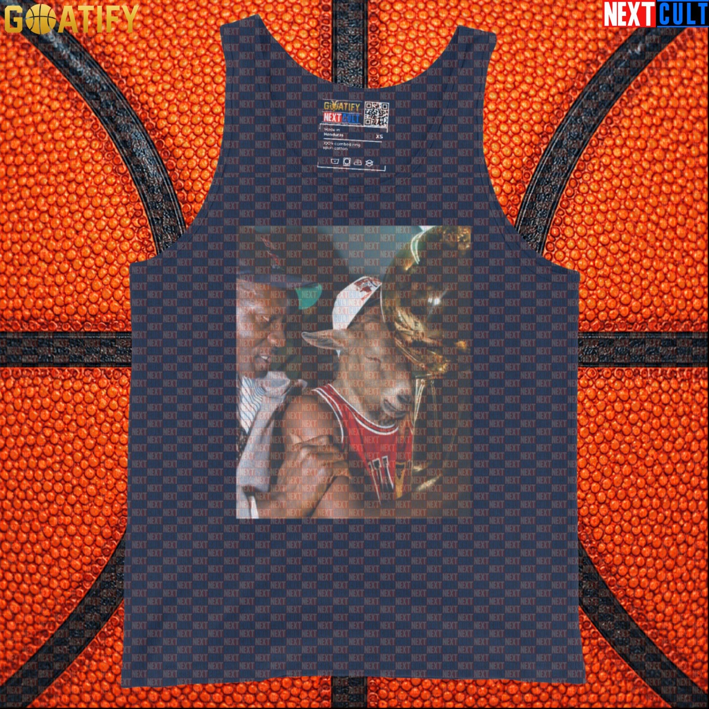Michael Jordan Tank Top – Bulls G.O.A.T. Basketball Muscle Shirt for NBA Fans & Gym Wear |  | ["Basketball", "Chicago Bulls", "Michael Jordan", "NBA"]