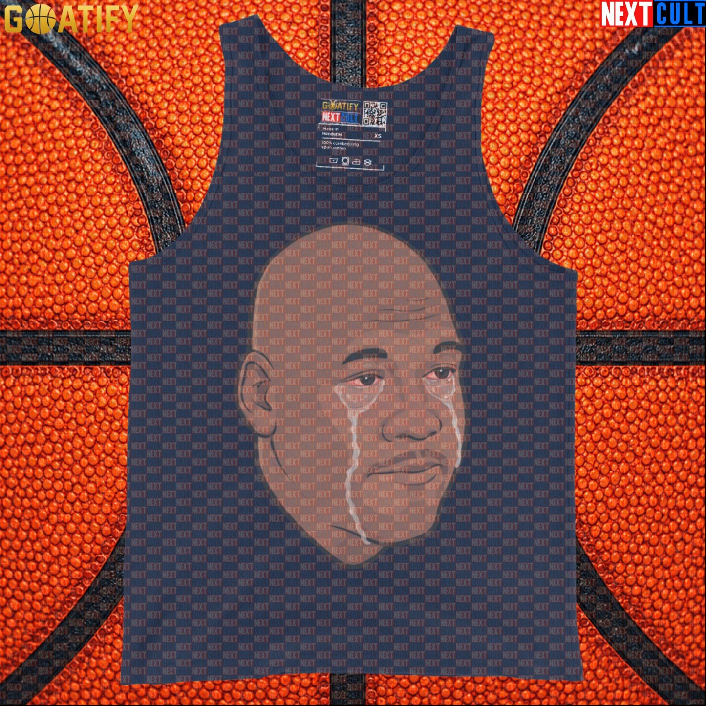 Michael Jordan Tank Top Crying Jordan Meme Muscle Shirt for Chicago Bulls NBA Fans |  | ["Basketball", "Chicago Bulls", "Michael Jordan", "NBA"]