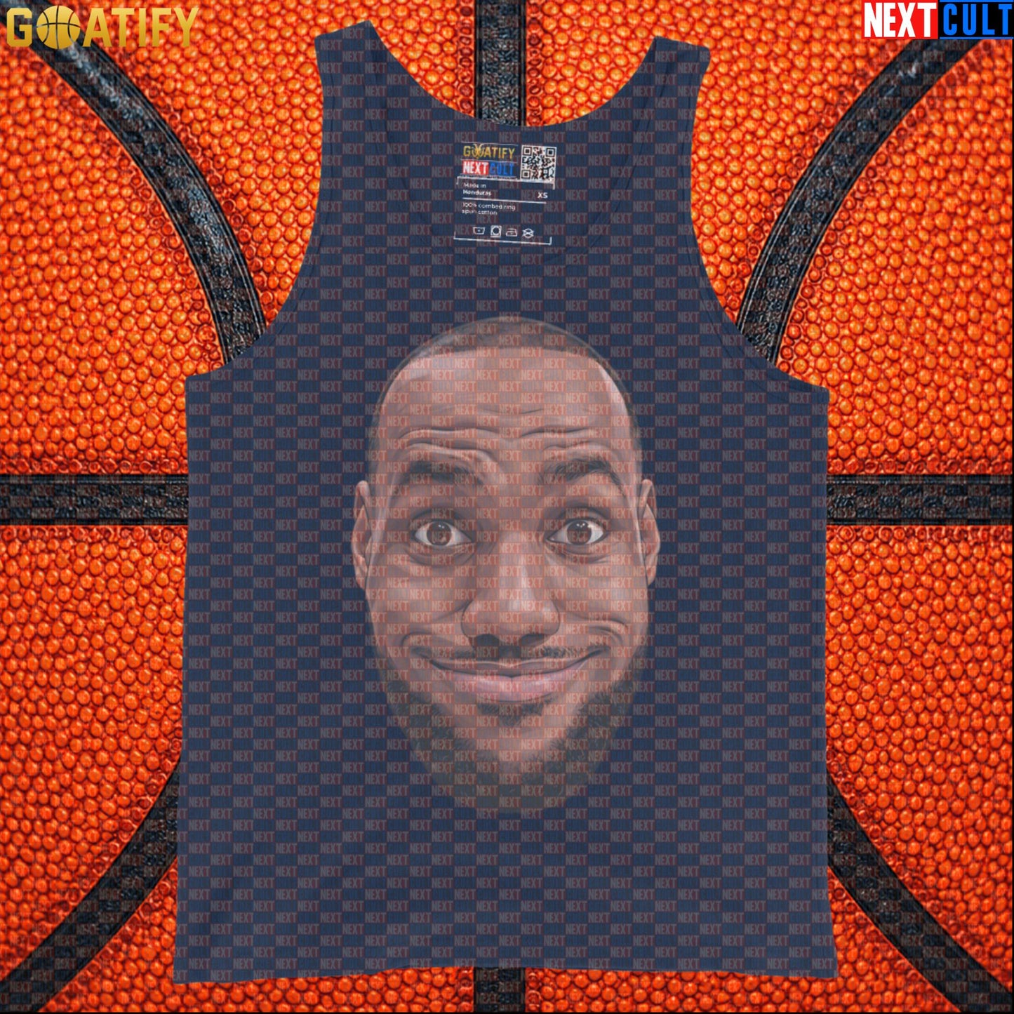 LeBron Photobomb Meme Tank Top – Funny NBA Basketball Muscle Shirt Gift for Sports Fans |  | ["Basketball", "LeBron James", "NBA"]
