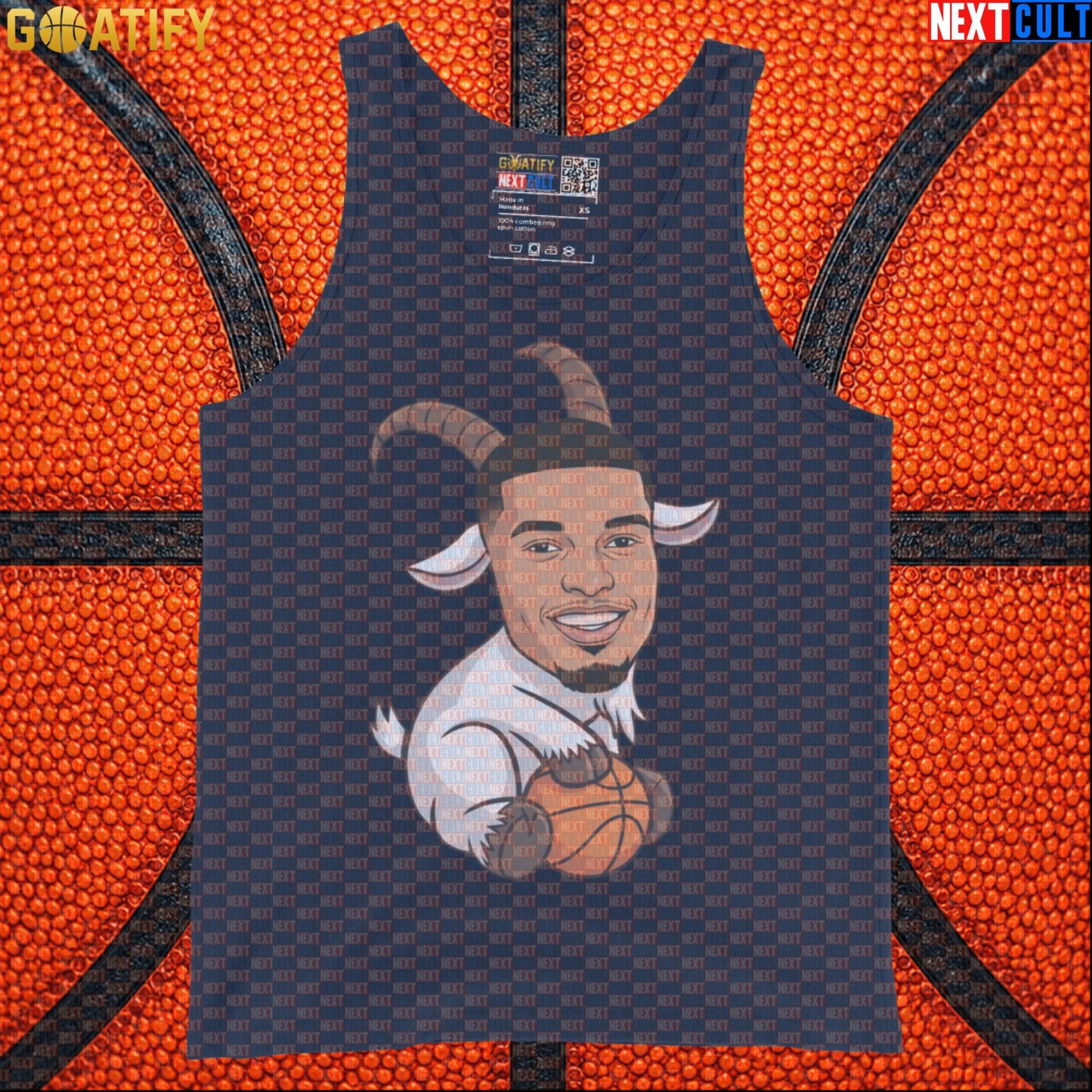 Basketball Tank Top Victor Wembanyama GOAT Cartoon for Spurs Fans, NBA Gym & Sports Gift Vest |  | ["Basketball", "France", "NBA", "San Antonio Spurs", "Victor Wembanyama", "Wemby"]
