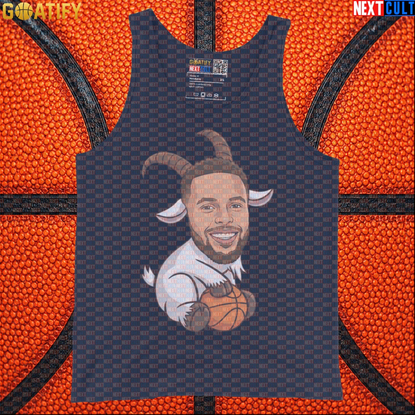 Stephen Curry Tank Top GOAT Basketball Muscle Shirt for Warriors Fans, Funny NBA Sports Gift | Tank Tops | ["Basketball", "Golden State Warriors", "NBA", "NCB", "Stephen Curry"]