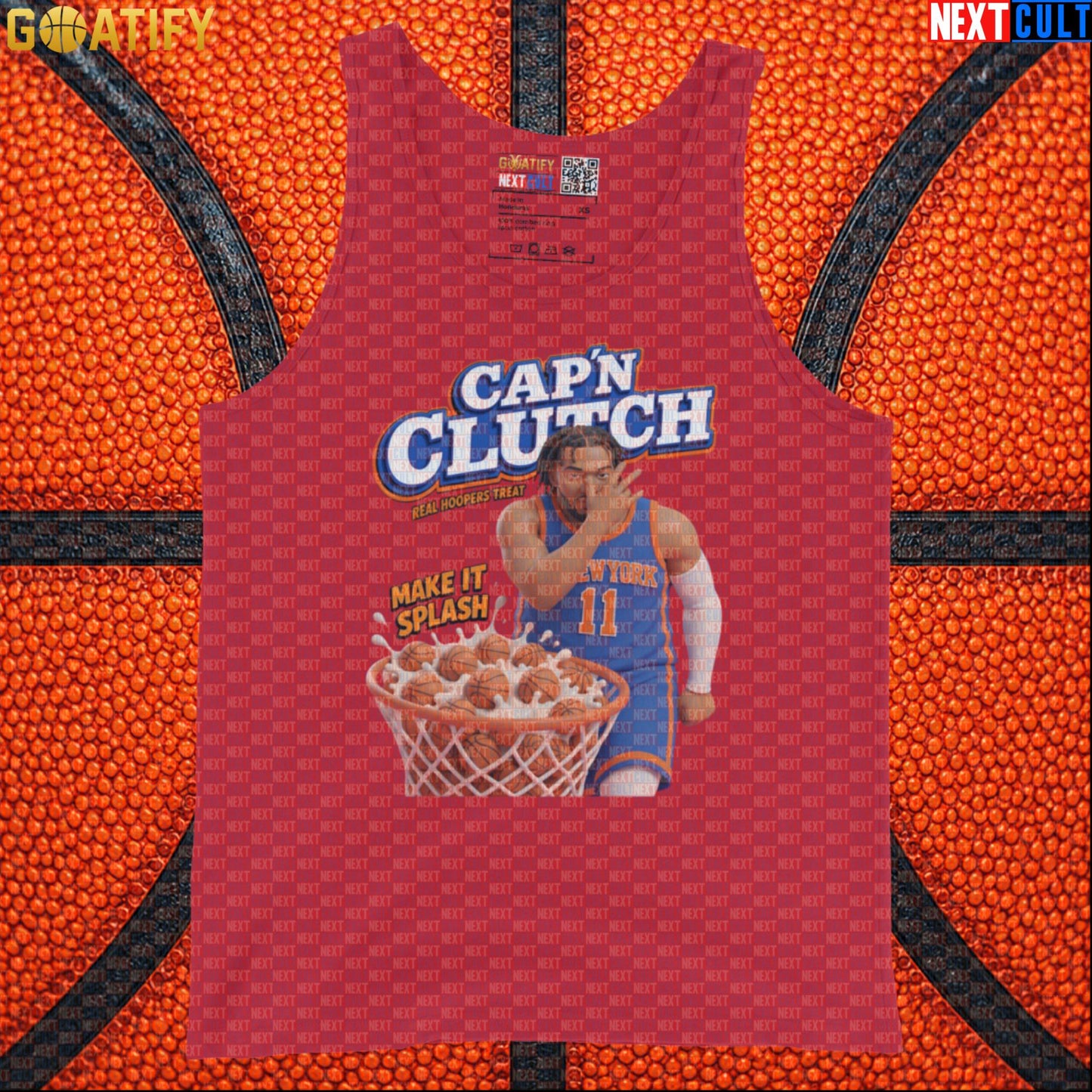 Jalen Brunson Tank Top – Real Hoppers Treat Muscle Shirt for Knicks Fans |  | ["Basketball", "Jalen Brunson", "NBA", "New York Knicks"]
