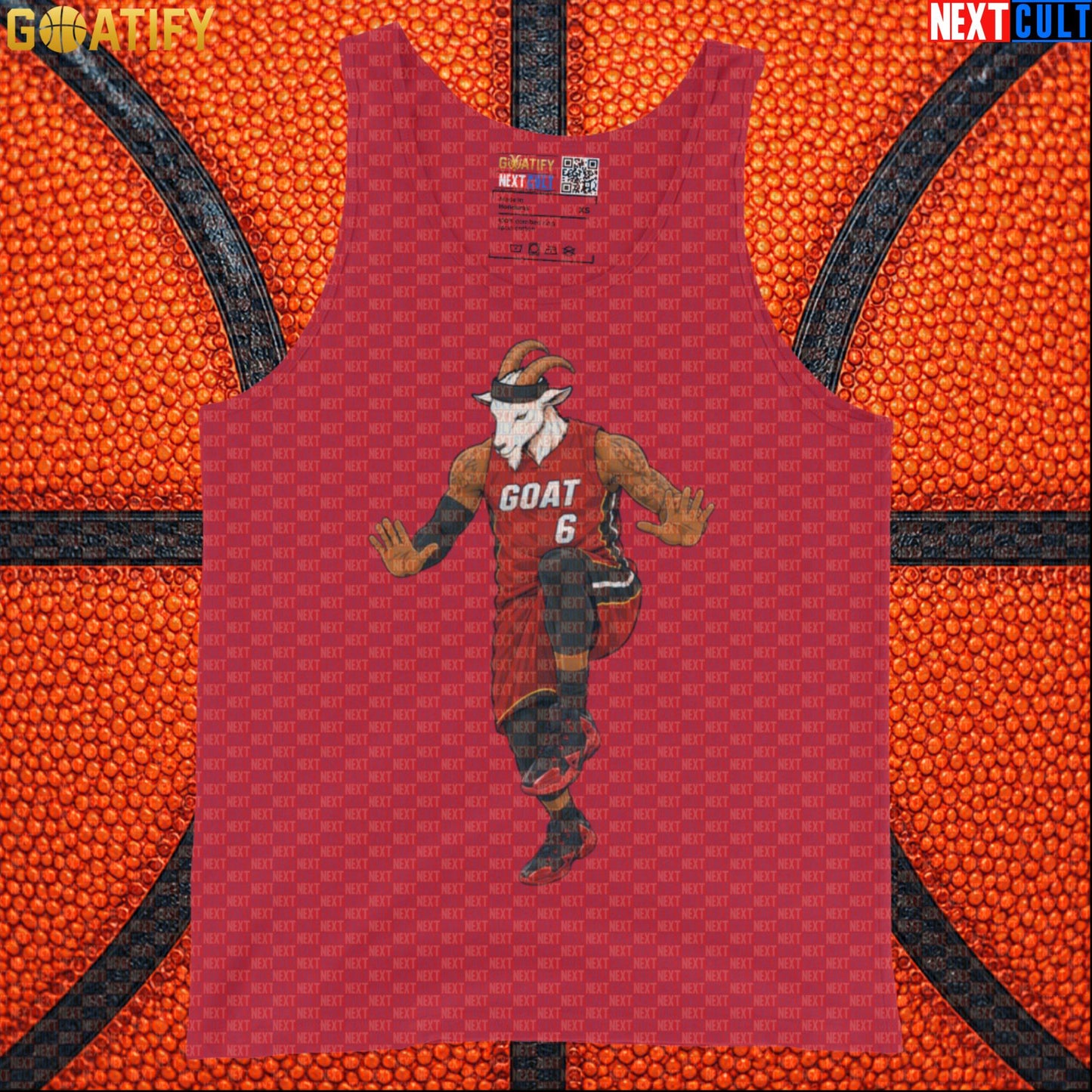 LeBron James Tank Top – Miami Heat GOAT Muscle Shirt for Basketball Training and Gym |  | ["Basketball", "LeBron James", "Miami Heat", "NBA"]