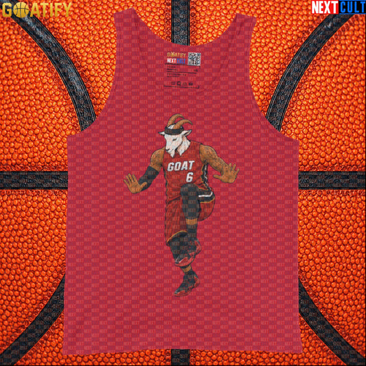 LeBron James Tank Top – Miami Heat GOAT Muscle Shirt for Basketball Training and Gym |  | ["Basketball", "LeBron James", "Miami Heat", "NBA"]