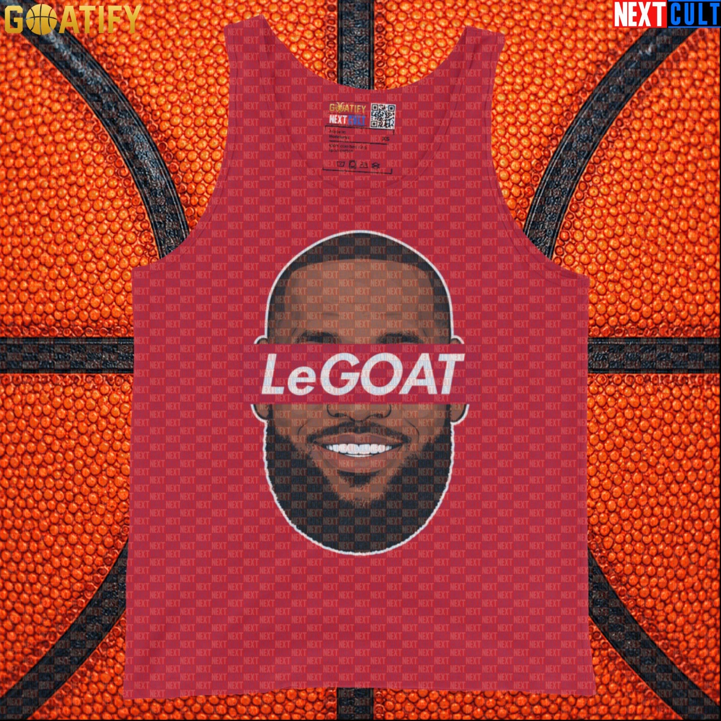 LeBron James Tank Top – LeGOAT Muscle Shirt Gym Gift for Basketball Fans and NBA Game Days |  | ["Basketball", "Cleveland Cavaliers", "LeBron James", "Los Angeles Lakers", "Miami Heat", "NBA"]