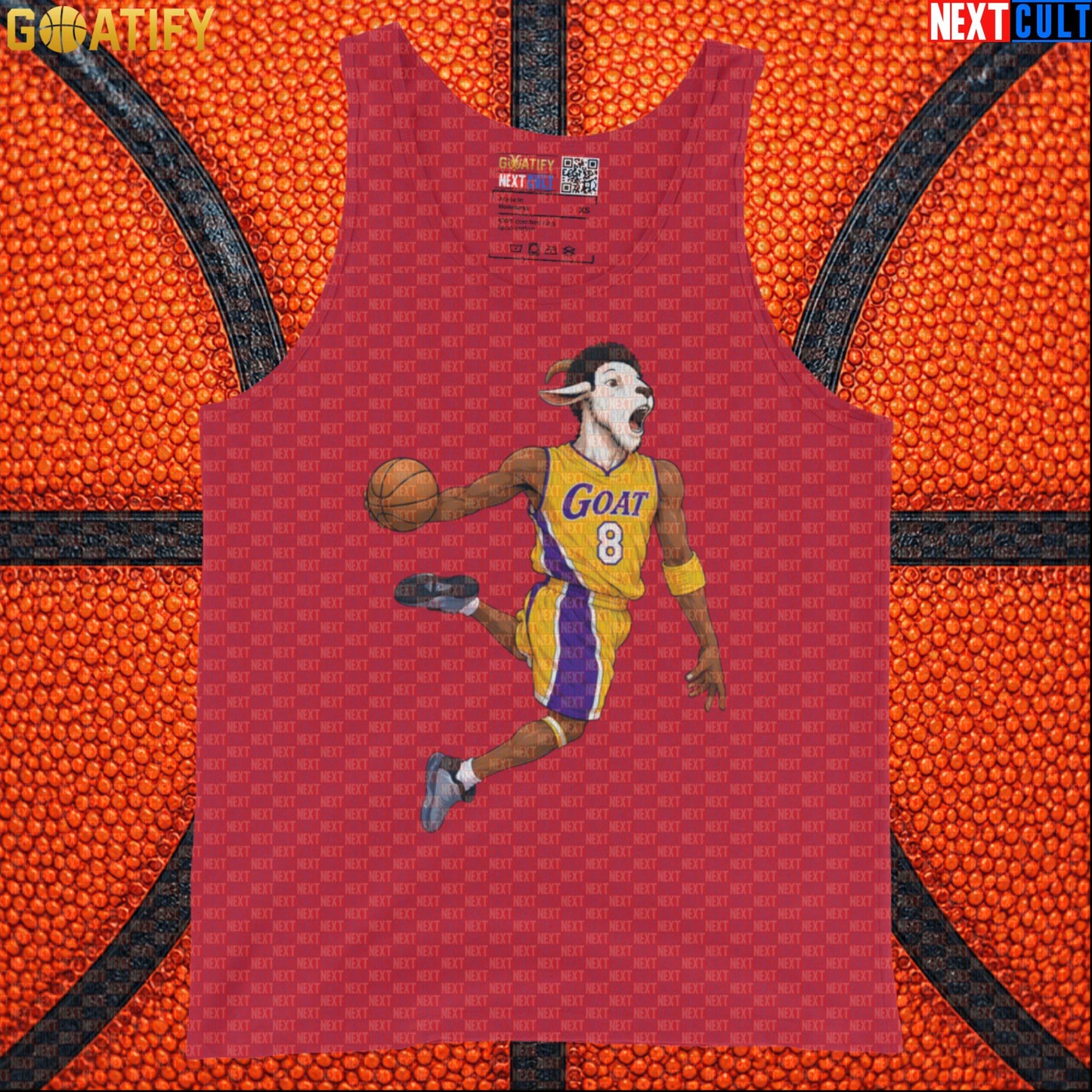 Kobe Bryant Tank Top – Young Kobe No. 8 Dunk GOAT Muscle Shirt for Basketball Training |  | ["Basketball", "Kobe Bryant", "Los Angeles Lakers", "NBA"]
