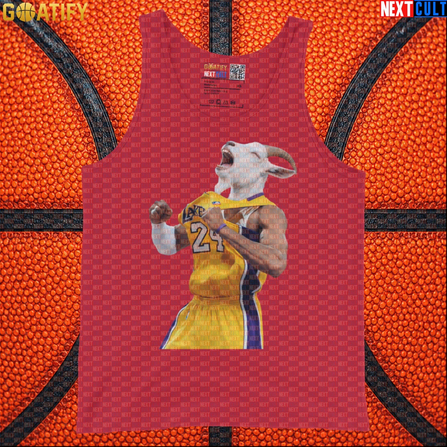 Kobe Bryant Tank Top – GOAT Celebration Muscle Shirt for Los Angeles Lakers Basketball Fans |  | ["Basketball", "Kobe Bryant", "Los Angeles Lakers", "NBA"]