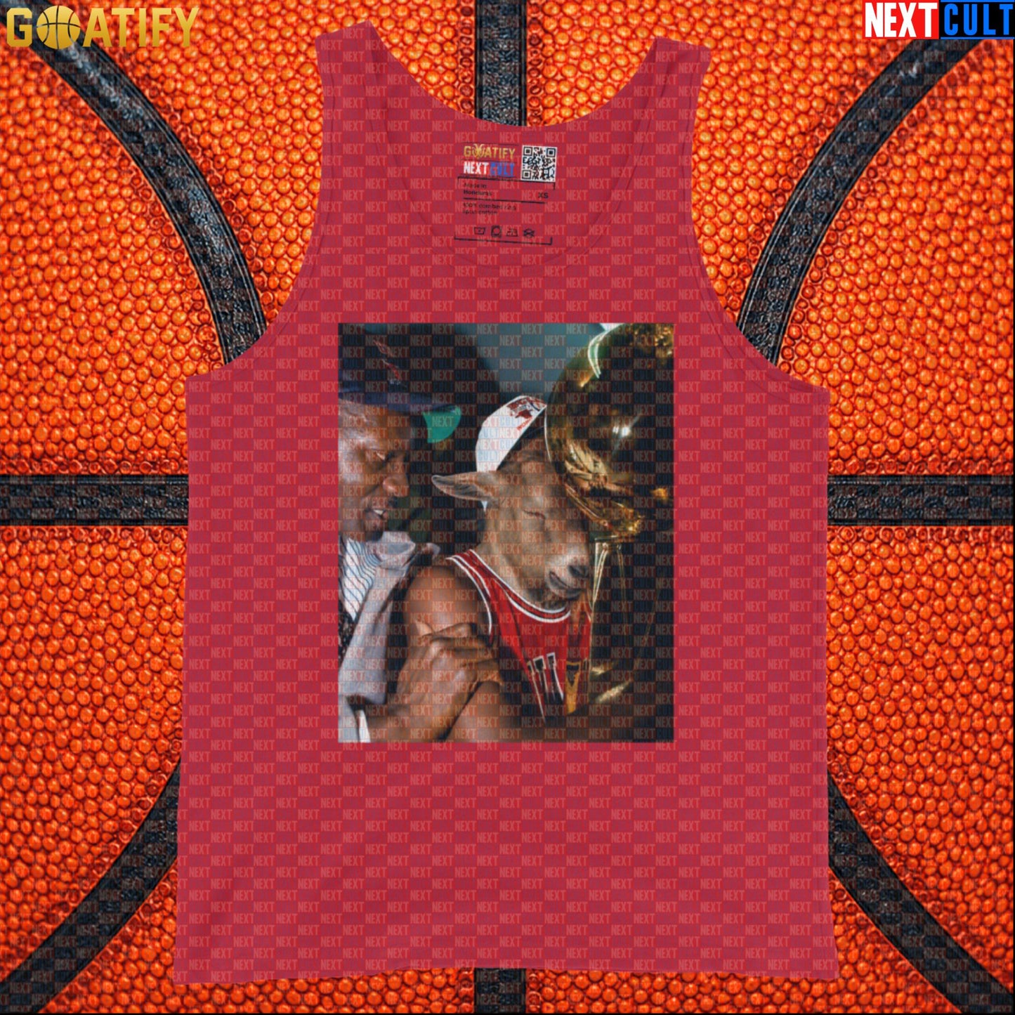 Michael Jordan Tank Top – Bulls G.O.A.T. Basketball Muscle Shirt for NBA Fans & Gym Wear |  | ["Basketball", "Chicago Bulls", "Michael Jordan", "NBA"]