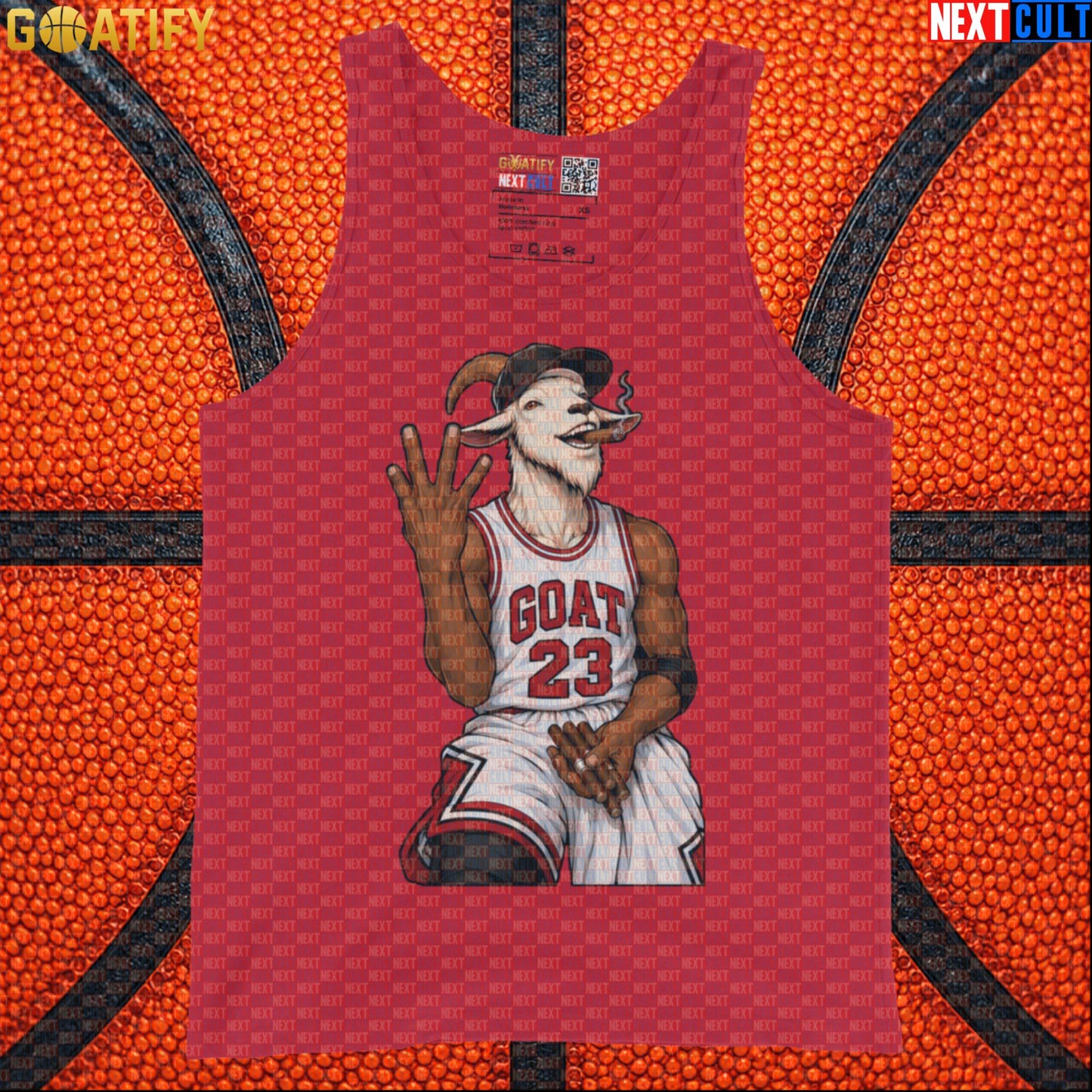 Michael Jordan Tank Top – GOAT Cigar Celebration Vest for Chicago Bulls Basketball Fans |  | ["Basketball", "Chicago Bulls", "Michael Jordan", "NBA"]