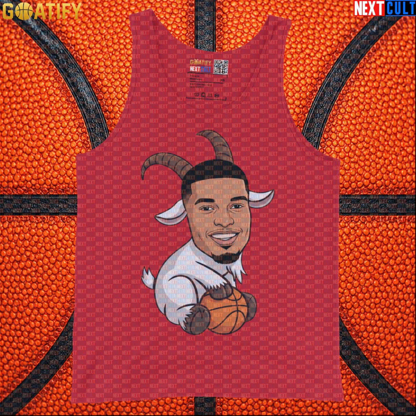 Basketball Tank Top Victor Wembanyama GOAT Cartoon for Spurs Fans, NBA Gym & Sports Gift Vest |  | ["Basketball", "France", "NBA", "San Antonio Spurs", "Victor Wembanyama", "Wemby"]