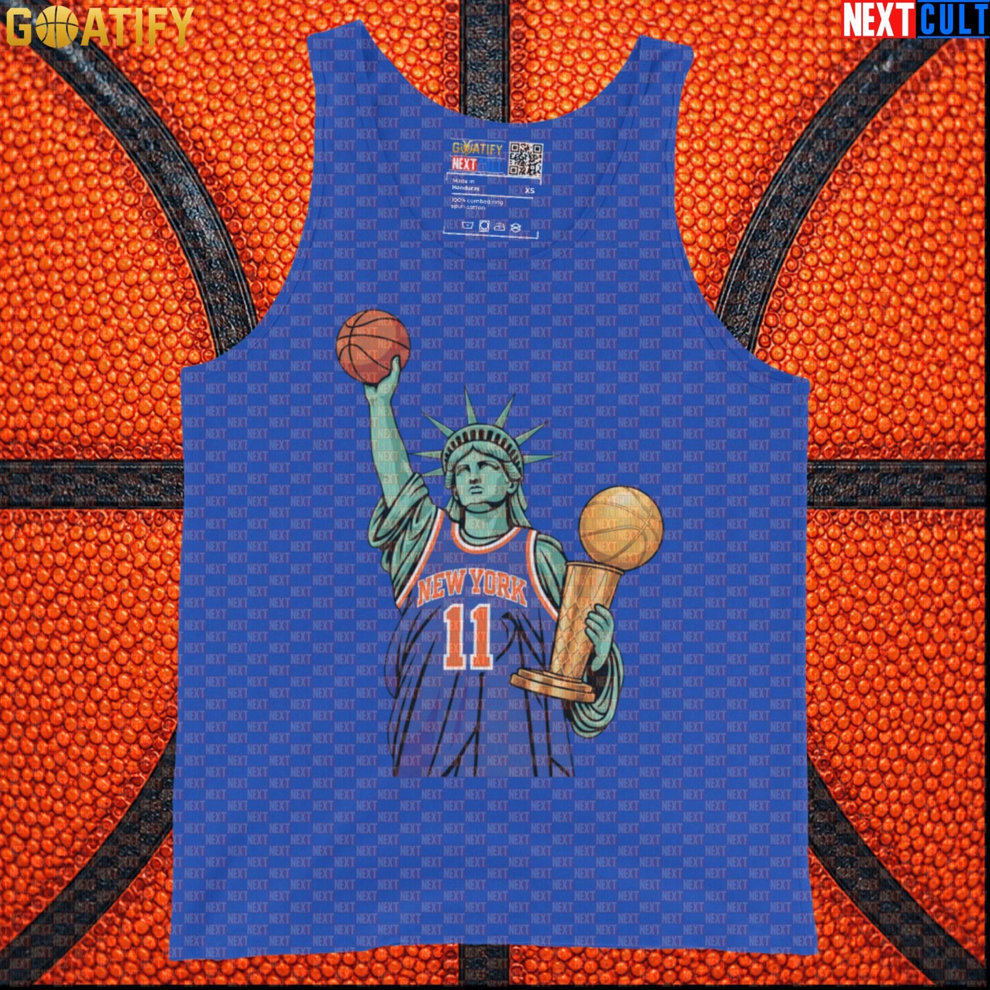 New York Knicks Tank Top – 2026 Champs Muscle Shirt for Basketball and Sports Fans True Royal Next Cult Brand