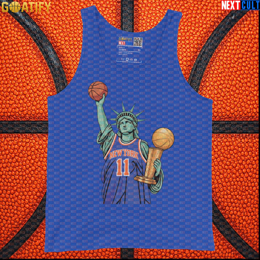 New York Knicks Tank Top – 2026 Champs Muscle Shirt for Basketball and Sports Fans |  | ["Basketball", "NBA", "New York Knicks"]